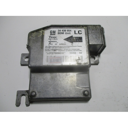 Opel Corsa C Airbag Beyni 24439954 327963935 LC