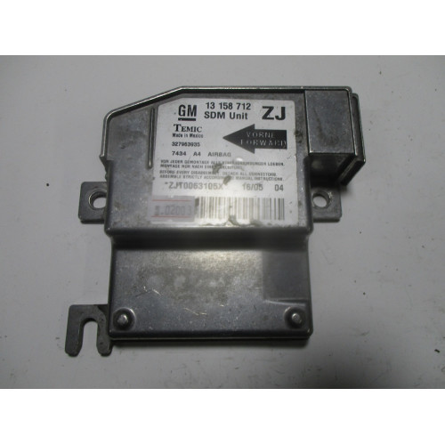 Opel Meriva Airbag Beyni 13158712 327963935 ZJ 