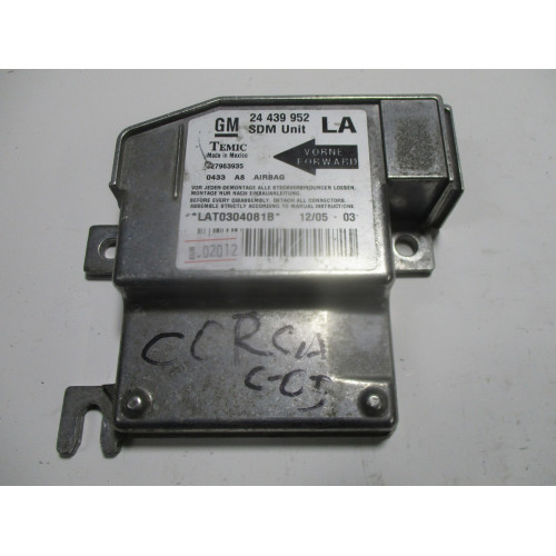 Opel Corsa C Airbag Beyni 24439952 327963935 LA