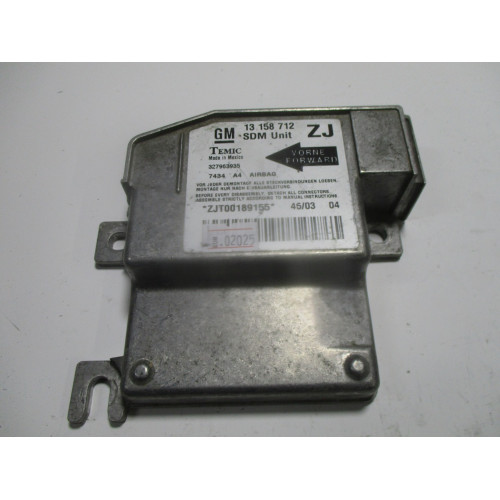 Opel Meriva Airbag Beyni 13158712 327963935 ZJ 