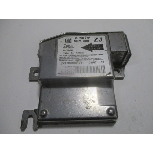 Opel Meriva Airbag Beyni 13158712 327963935 ZJ 