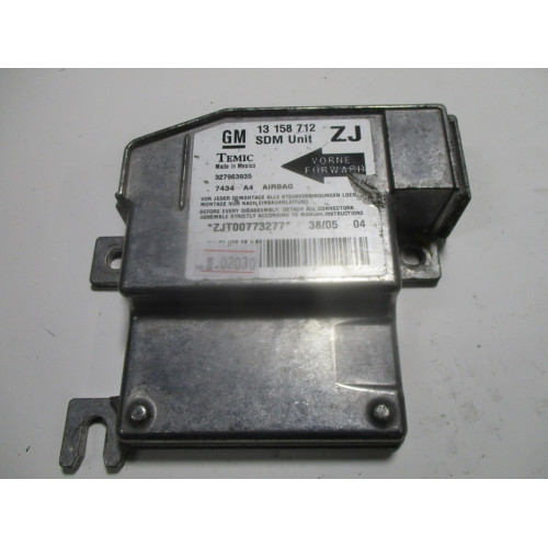 Opel Meriva Airbag Beyni 13158712 327963935 ZJ 