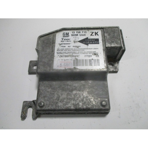 Opel Meriva Airbag Beyni 13158713 327963935 ZK