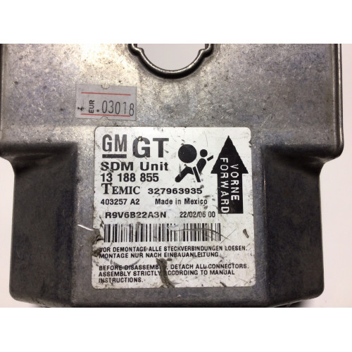 Opel Astra H Airbag Beyni 13188855 327963935 GT