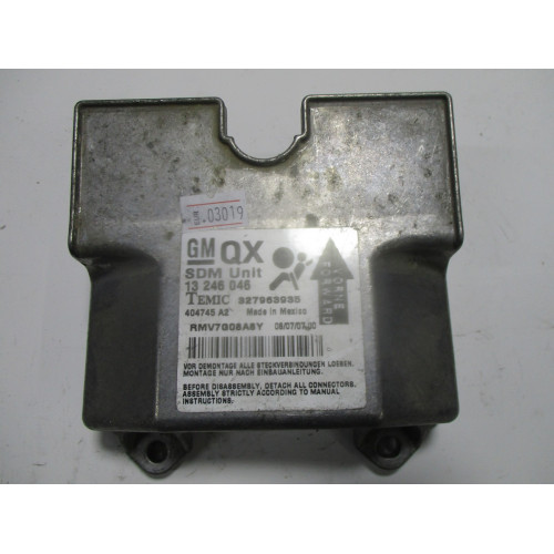 Opel Zafira B Airbag Beyni 13246046 327963935 QX
