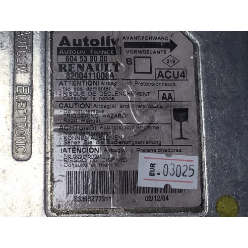 Renault Megane Airbag Beyni 8200411008A 604539000