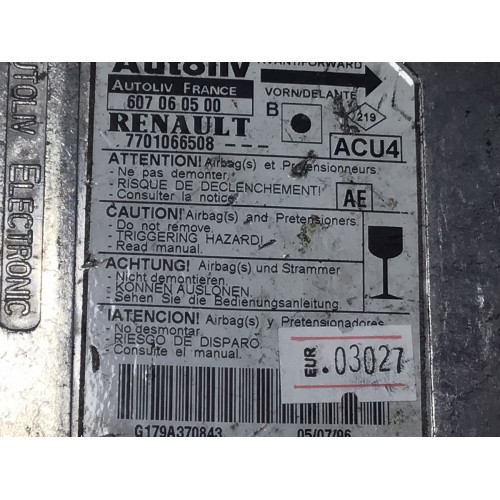 Renault Megane 2 Airbag Beyni 607060500 7701066508