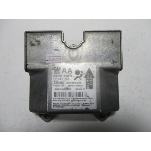 Opel Zafira B Airbag Beyni 13241766 327963935 AA