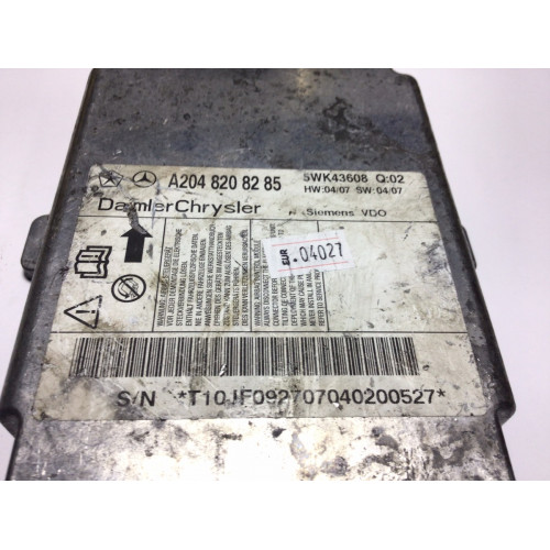 Mercedes C-Class W204 Airbag  A2048208285 5WK43608
