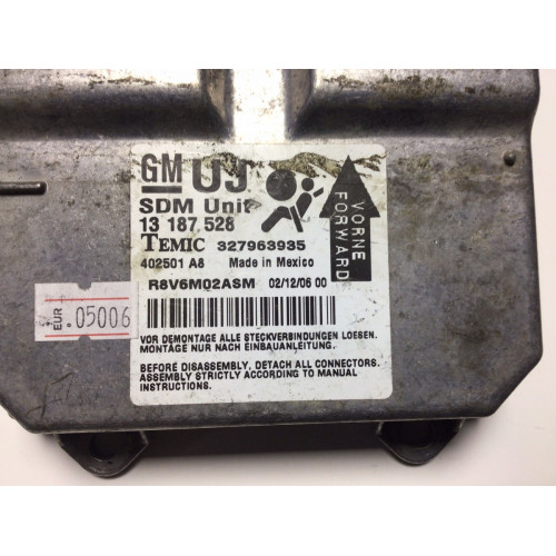 Opel Corsa D Airbag Beyni 13187528 327963935 UJ