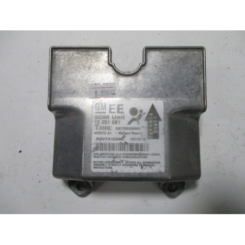 Opel Astra H Airbag Beyni  13251081 327963935 EE