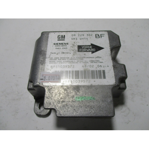 Opel Astra G Airbag Beyni 09229302 5WK42925 BF
