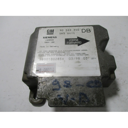 Opel Vectra B Airbag Beyni 90569350 5WK4188 DB