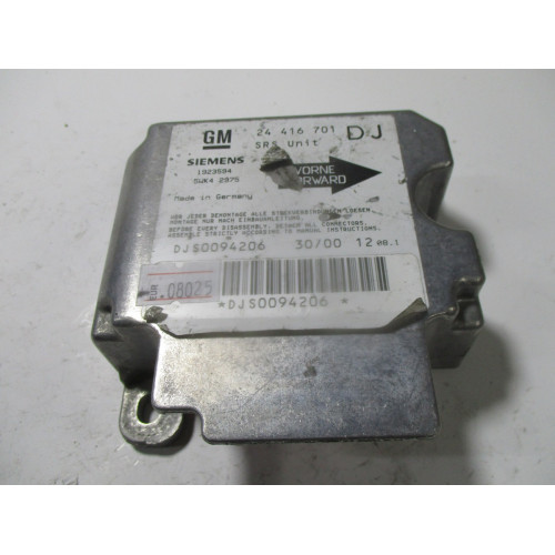Opel Vectra B Airbag Beyni 24416701 5WK42975 DJ 