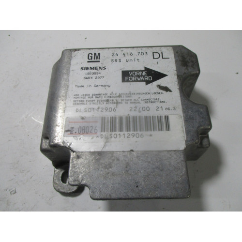 Opel Astra G Airbag Beyni 24416703 5WK42977 DL