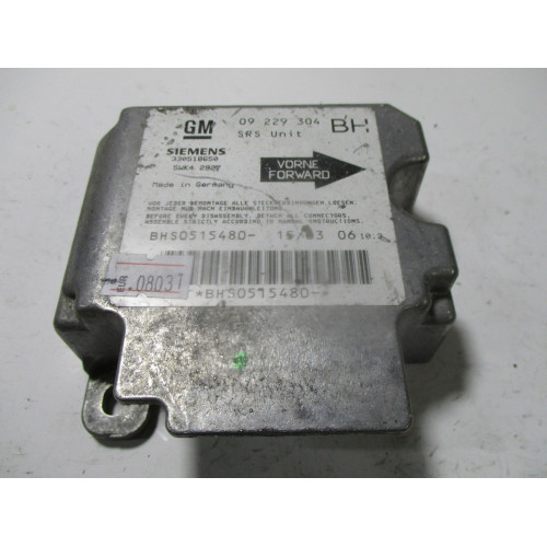 Opel Astra G Airbag Beyni 09229304 5WK42927 BH