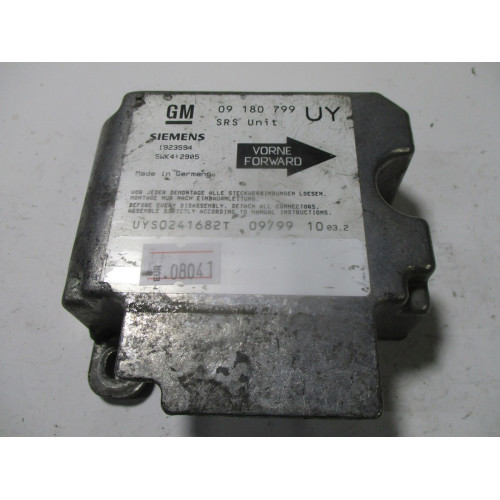 Opel Astra G Airbag Beyni 09180799 5WK42905 UY
