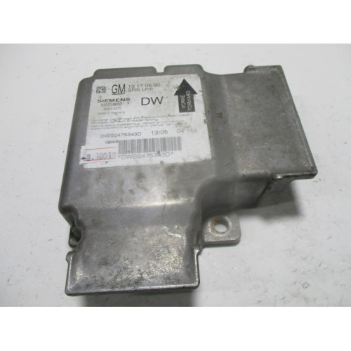 Opel Vectra C Airbag Beyni 13170590 5WK43470 DW