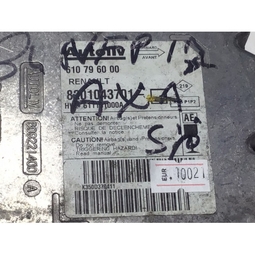 Renault Clio 3 Airbag Beyni 610796000 8201043701