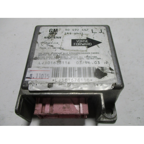 Opel Omega B Airbag Beyni 90492467 5WK4110 LJ