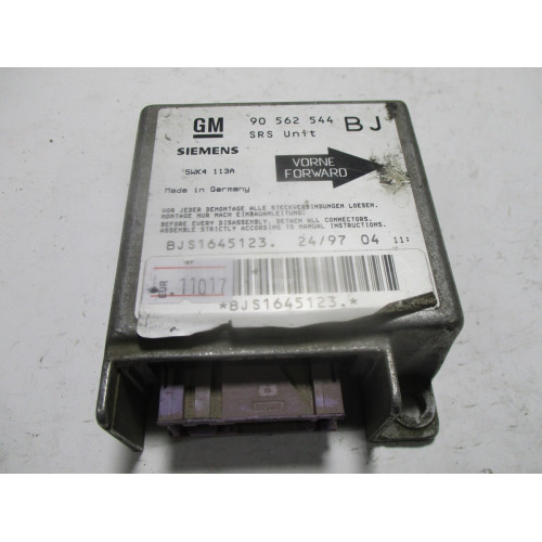 Opel Astra F Airbag Beyni 90562544 5WK4113A BJ