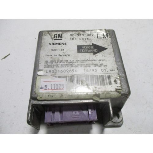 Opel Astra F Airbag Beyni 90519067 5WK4113 LM