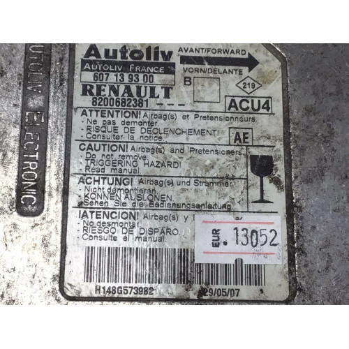 Renault Megane 2 Airbag Beyni 8200682381 607139300