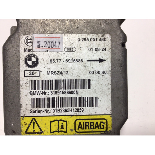 Mini Cooper 2003 Airbag Beyni 0285001430  65.77-6915886
