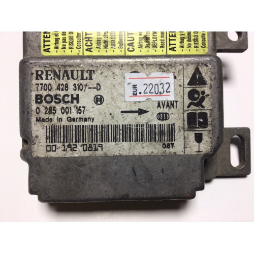 Renault Clio 2 Airbag Beyni 0285001157 8200375761 