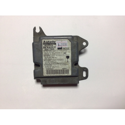 Renault Scenic Airbag Beyni 8200117652A 600639500