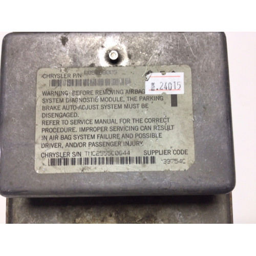Jeep Grand Cherokee Airbag Beyni P56038792AA 39754C