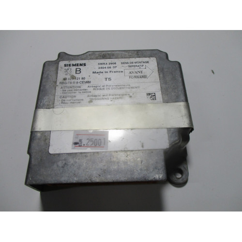 Peugeot 307 Airbag Beyni 9652712180 5WK42908