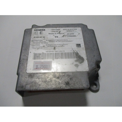 Peugeot 307 Airbag Beyni 9645840780 5WK42908
