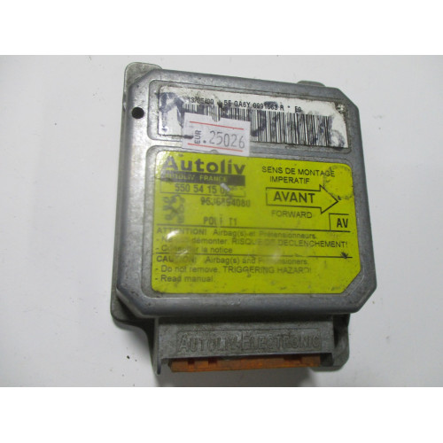Peugeot 206 Airbag Beyni 9636894080 550541500