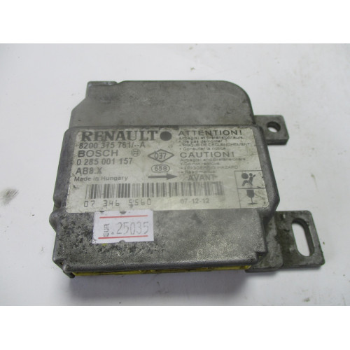 Renault Clio 2 Airbag Beyni 0285001157 8200375761 