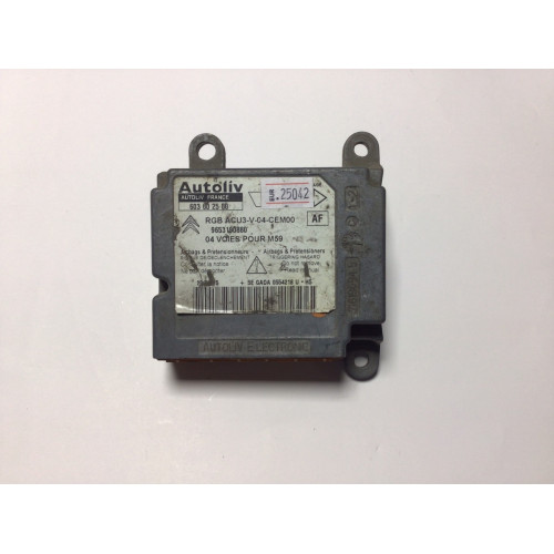 Peugeot Partner Citroen Berlingo Airbag Beyni 603602500 9653190880