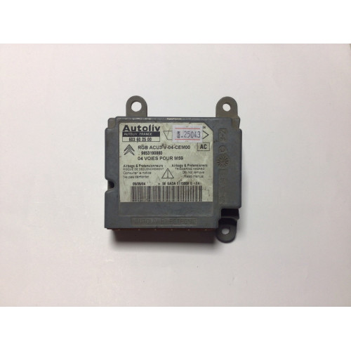 Peugeot Partner Citroen Berlingo Airbag Beyni 603602500 9653190880