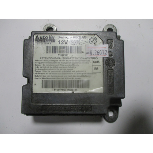 Fiat Doblo Airbag Beyni 51829361 611017700A