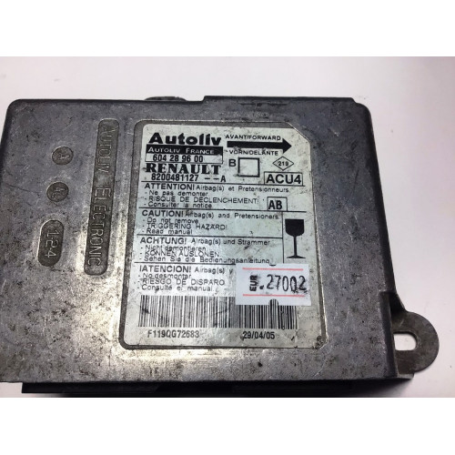 Renault Megane 2 Airbag Beyni 8200481127 604289600