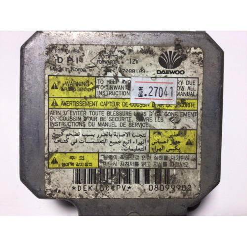 Chevrolet Daewoo Lanos Airbag Beyni 96217003 7088109