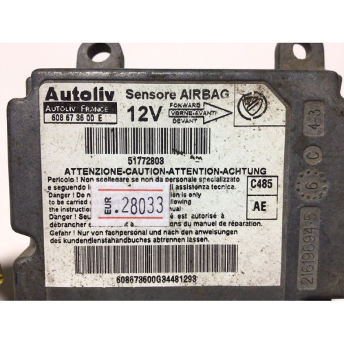 Citroen Xsara Airbag Beyni 51772808 608673600E