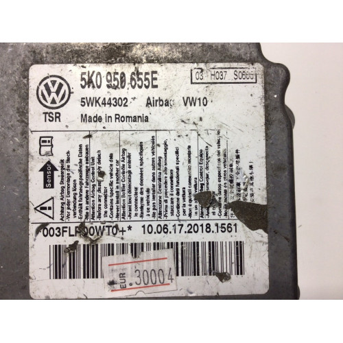 Volkswagen Golf 5 Airbag Beyni 5K0 959 655 E 5WK44302 INDEX3