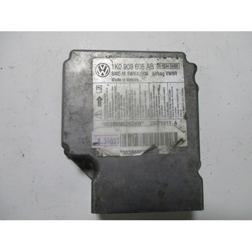 Volkswagen Golf Jetta Airbag Beyni 1K0909605AB İNDEX5