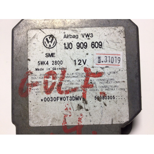 Volkswagen Golf 4 Airbag Beyni 1J0909609 5WK42800 NOİNDEX