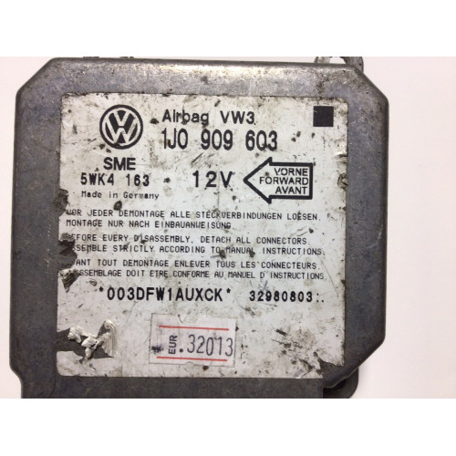 Volkswagen Golf Airbag Beyni 1J0909603 5WK4163 NOİNDEX