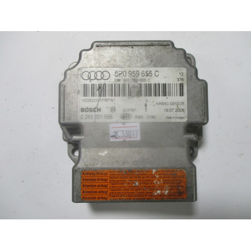 Audi A3 Airbag Beyni 8P0959655C 0285001666