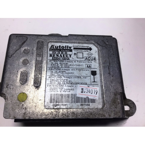 Renault Megane Airbag Beyni 8200411004A 604289600