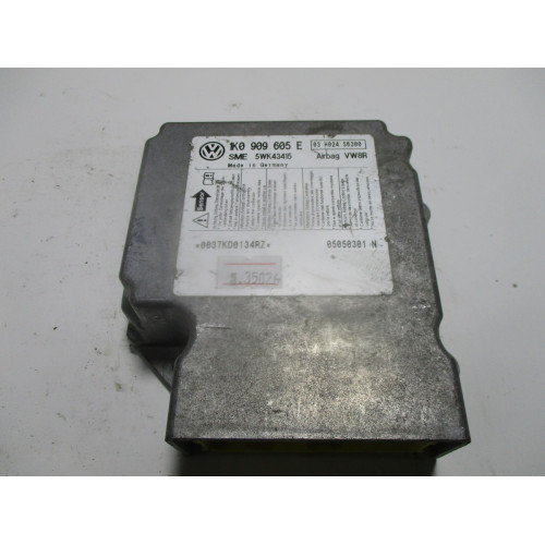 Volkswagen Golf Jetta Airbag Beyni 1K0909605E 
