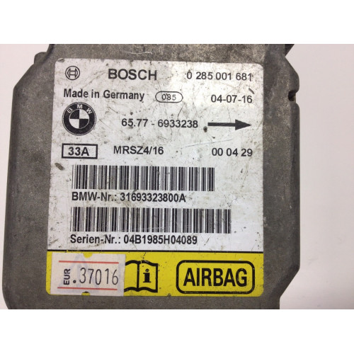 BMW E46 X5 Airbag Beyni 65.77-6933238 0285001681
