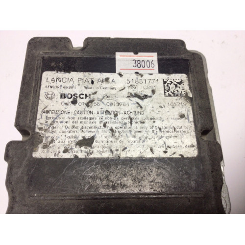 Fiat Doblo Airbag Beyni 0285010858 51881771